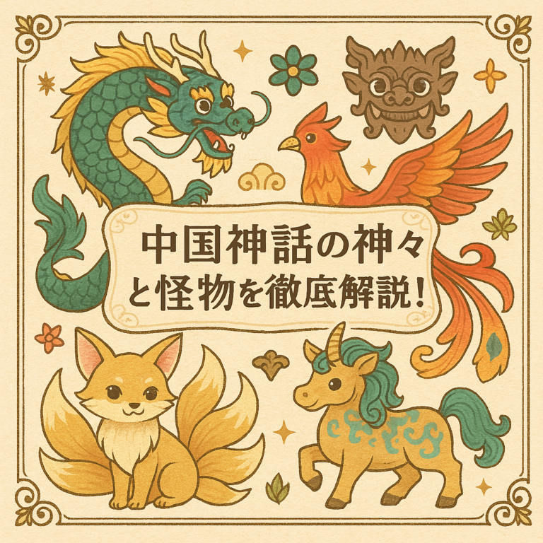 中国神話の神々と怪物を徹底解説! | 日本の神々と旅しよう
